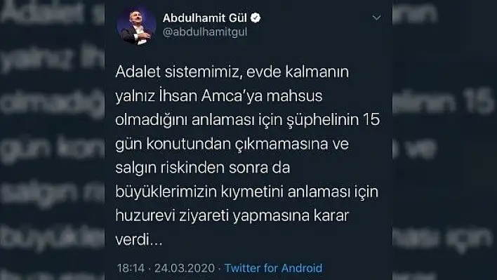 Yaşlı vatandaşla dalga geçen gence ders gibi ceza!