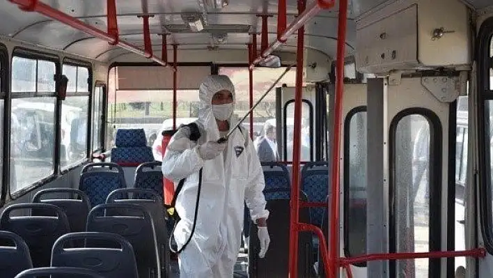 Taşköprü'de dezenfekte çalışmaları sürüyor