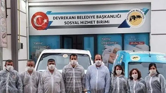 &quot184 ihtiyaç sahibi ailemize gıda yardımında bulunduk"
