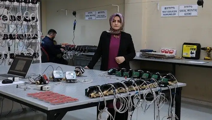 Kadın girişimci yerli üretime destek olmak için ısı sayacı üretiyor