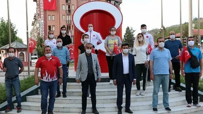 Kastamonu'da saat 19.19'da İstiklal Marşı okundu