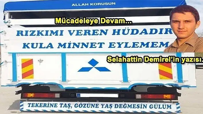 'Mücadeleye devam'