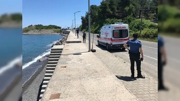 Abana'da bir çocuk boğulma tehlikesi geçirdi