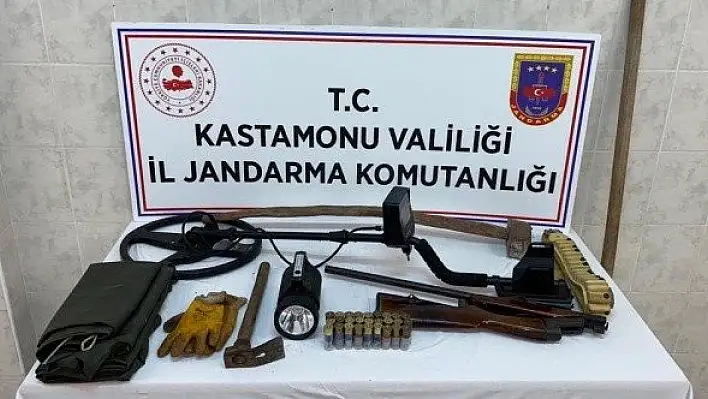 Kaçak kazı yapanlara &quotsosyal mesafe" kuralından para cezası uygulandı