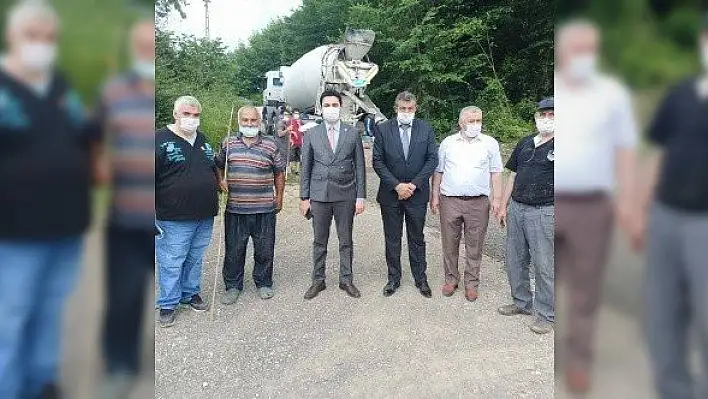 Kaymakam Seyhan KÖYDES çalışmalarını denetledi