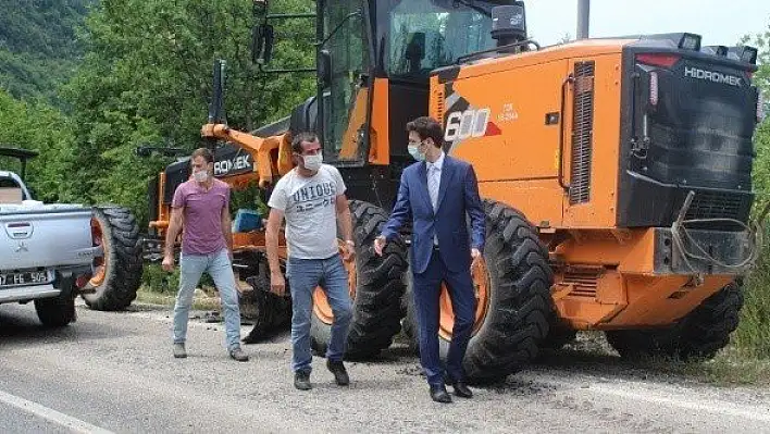 Üst üste kazaların yaşandığı koyda inceleme yapıldı