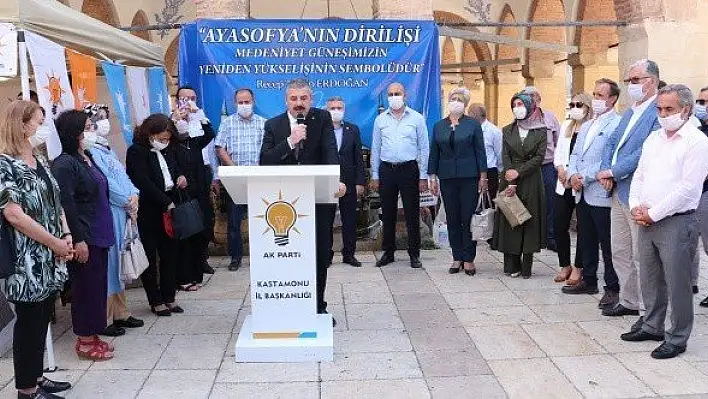 &quotBugün Ayasofya'yı yeniden ayağa kaldırma günüdür"