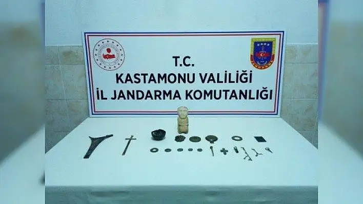 Kastamonu'da tarihi eser operasyonu: 1 gözaltı