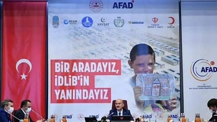 Kastamonulu yardımseverlerden İdlib'e 109 briket ev