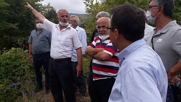 Baltacı, Cide'de köy ziyaretlerinde bulundu