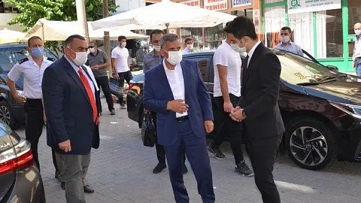 Başmüfettiş Kaymak, Hanönü'de denetlemelerde bulundu