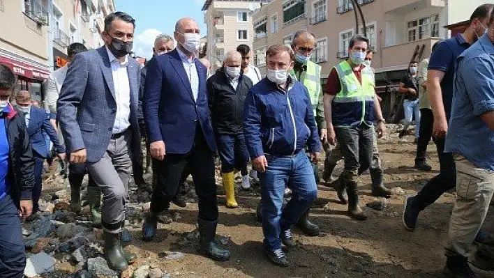 "Şu ana kadar 133 vatandaşımız arama kurtarma marifetiyle kurtarıldı"
