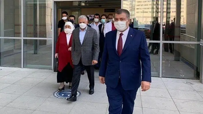 Binali Yıldırım ve eşinin Kovid-19 testleri pozitif çıktı