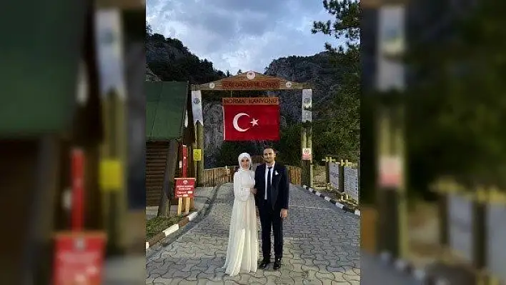 Horma Kanyonu'nda nikahlarını kıydırdılar