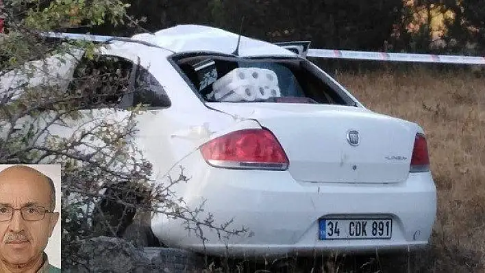 Taşköprü'de otomobil şarampolde takla attı: 1 ölü