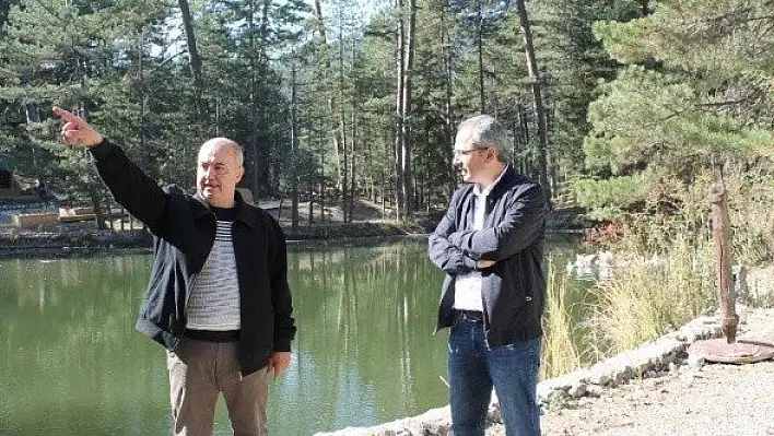 Dipsizgöl Tabiat Parkına 30 milyon TL'lik yatırım