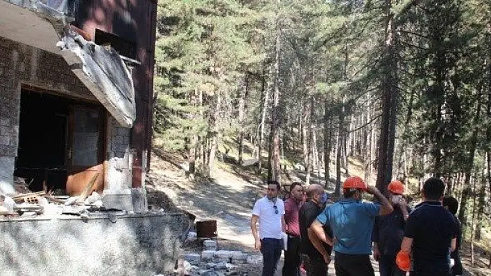 Dipsizgöl Tabiat Parkı yenilenmeye devam ediyor