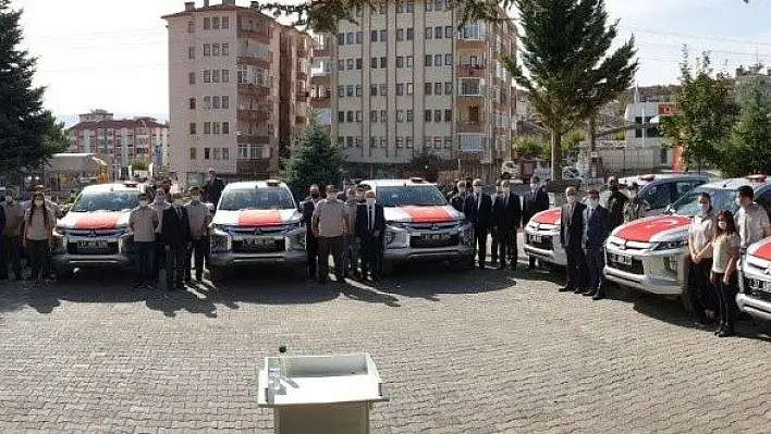 Tosya Orman İşletme Müdürlüğü araç filosuna 7 yeni araç