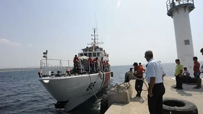 23 ceset ve sağ 4 kişi Geyikli İskelesi'ne getirildi