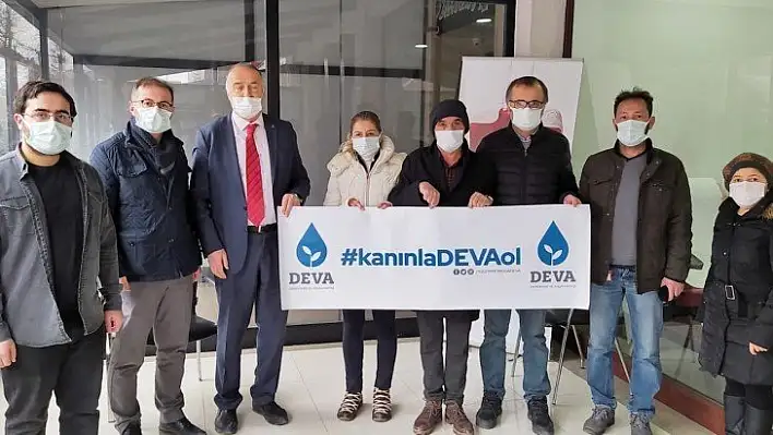 DEVA Partisi'nden 'Kanınla Deva Ol' kampanyası