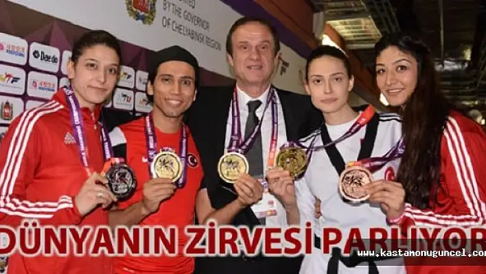 Dünya Şampiyonası'ndan 2 Altın, 1 Gümüş, 1 Bronz Madalya