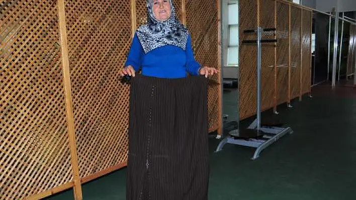 Düzenli spor yaparak 9 ayda 40 kilo verdi