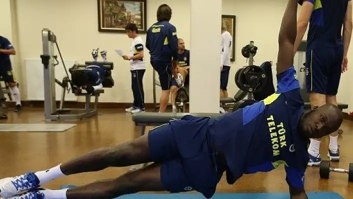 Fenerbahçe, denge, koordinasyon ve kuvvet çalıştı