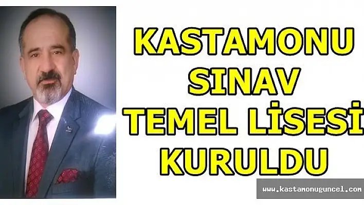 Kastamonu'nun İlk Özel Temel Lisesi Açıldı