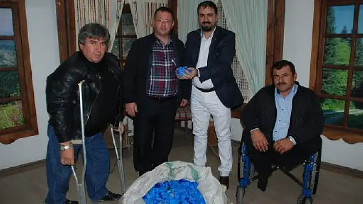 KGC, Enegelliler İçin 15 Bin Mavi Kapak Topladı