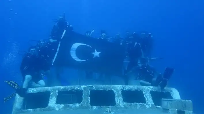 Rekor adam, Fethiye'de 2 gün boyunca deniz altında yaşayacak