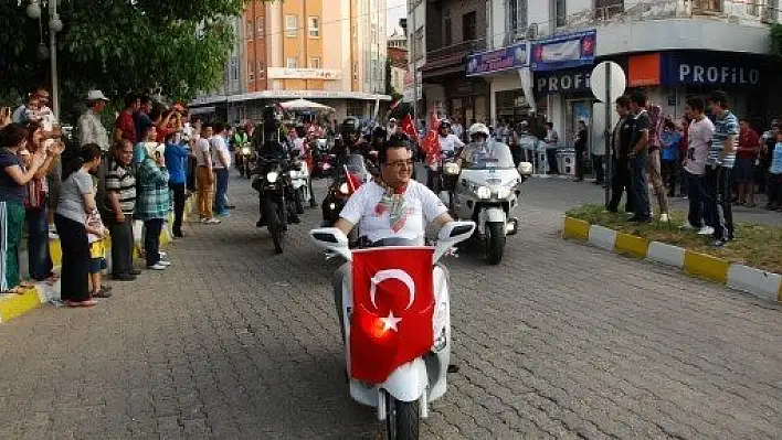 Sındırgı'da motosiklet festivali gerçekleştirildi