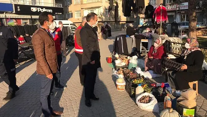 Taşköprü'de Kovid-19 denetimleri sürüyor