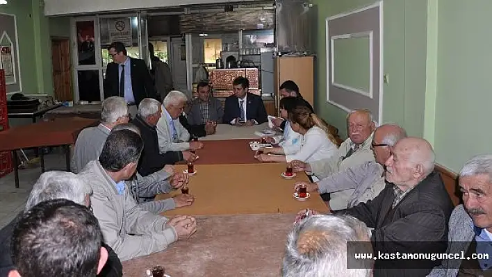 Yenidünya, Azdavay ve Pınarbaşı'nı Ziyaret Etti