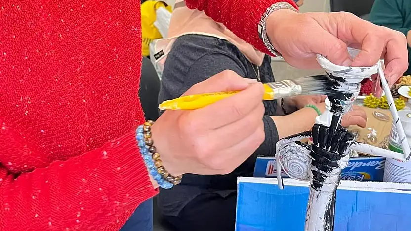 'Atıktan Sanata' sergisiyle engeller sanata dönüşüyor