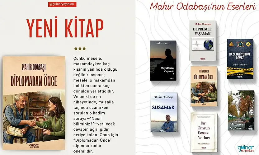 Mahir Odabaşı'nın 7. Kitabı 'Diplomadan Önce' okurla buluştu