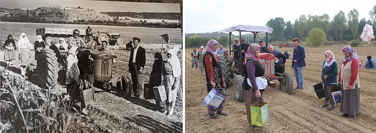 60 yıl sonra aynı pozu verdiler