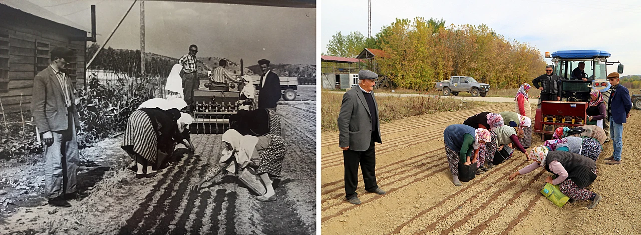 60 yıl sonra aynı pozu verdiler