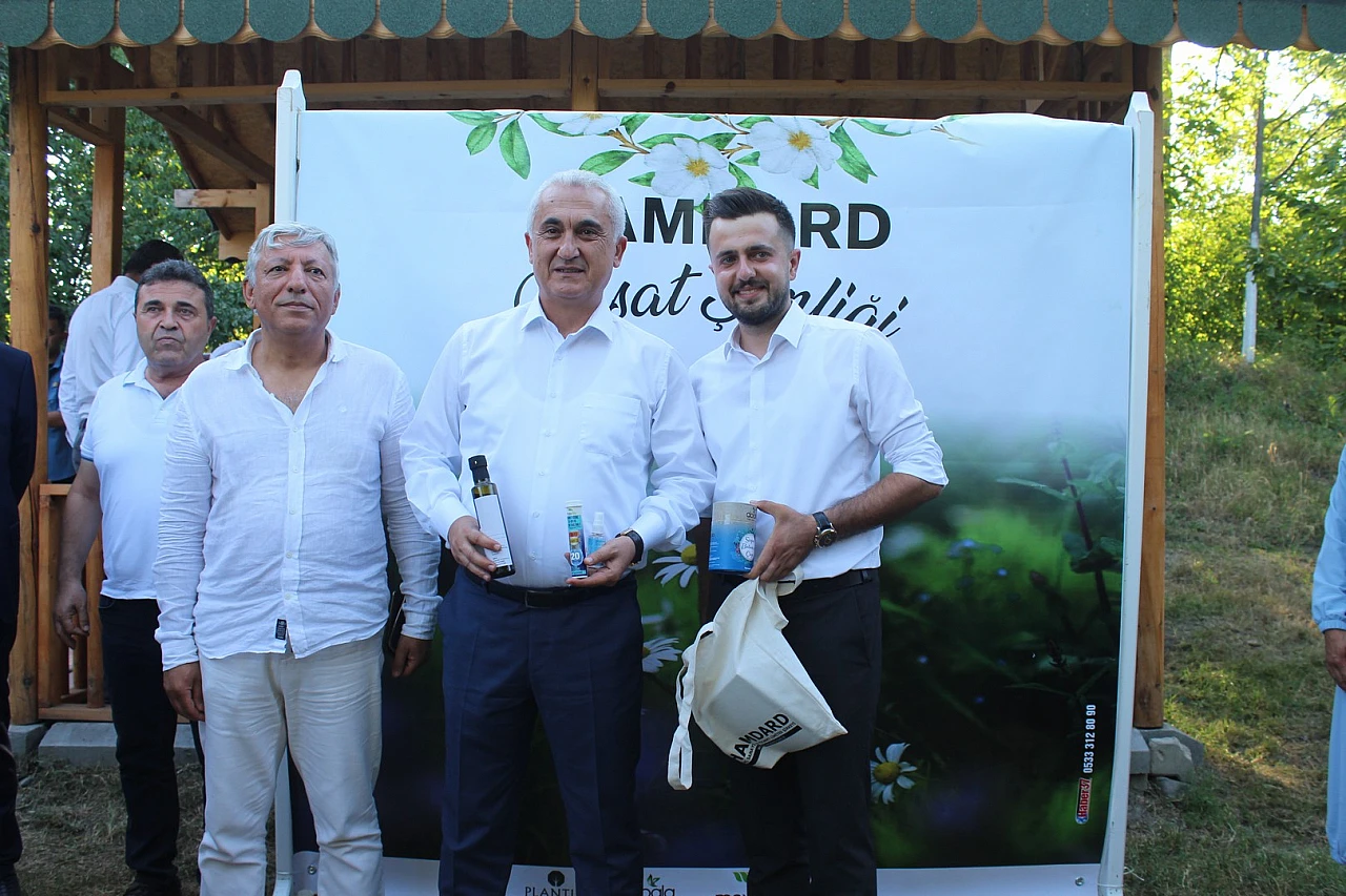 Tıbbi aromatik bitki hasat şöleni