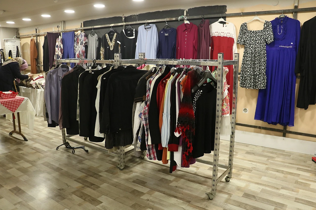 Gazze'ye destek için hayır çarşısı