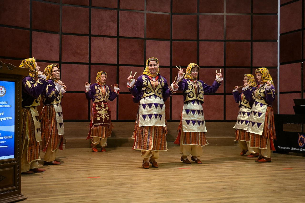 Özel öğrencilerden özel gösteri