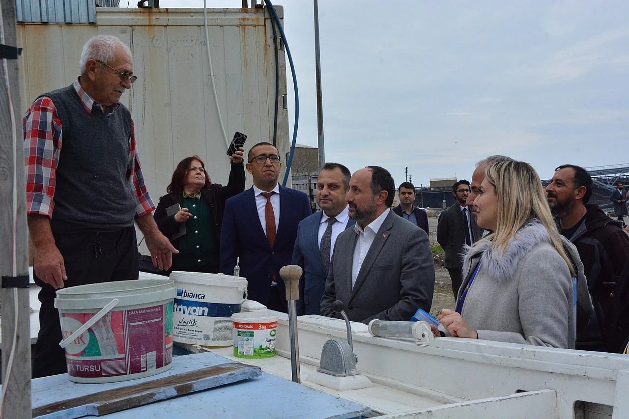 Balıkçıların sorunlarını dinlediler