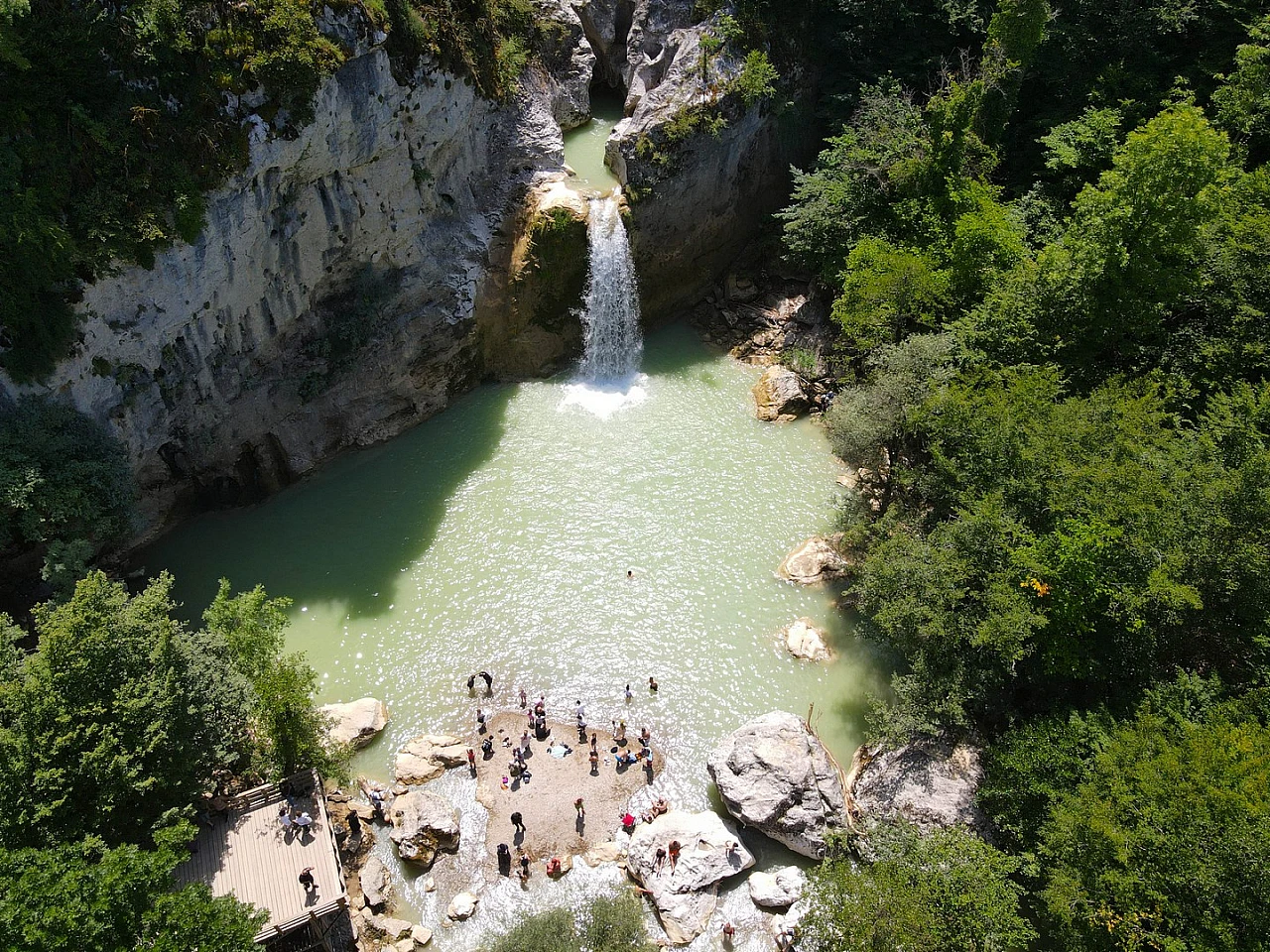 Pınarbaşı'da turist sayısı arttı